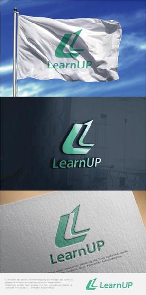 drkigawa (drkigawa)さんの学びを通じてキャリアアップを目指す人のためのWebメディア「LearnUp」のロゴ&ファビコンへの提案