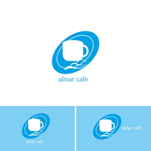 manmaru3さんの新規飲食店事業「カフェ」オープンのロゴへの提案