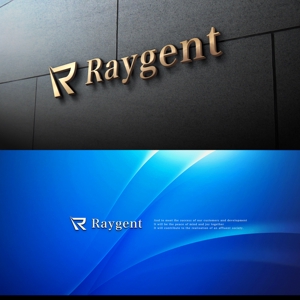 Riku5555 (RIKU5555)さんの広告会社「Raygent（レイジェント）」のロゴへの提案