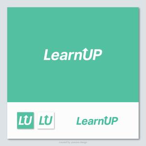 y2design (yamana_design)さんの学びを通じてキャリアアップを目指す人のためのWebメディア「LearnUp」のロゴ&ファビコンへの提案