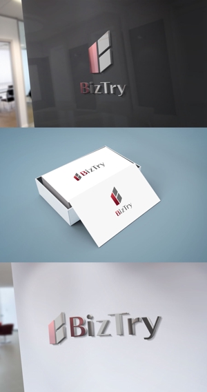株式会社ガラパゴス (glpgs-lance)さんの不動産会社新規設立『株式会社BizTry』のロゴへの提案