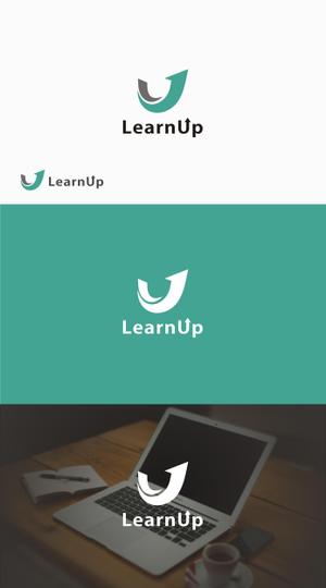 はなのゆめ (tokkebi)さんの学びを通じてキャリアアップを目指す人のためのWebメディア「LearnUp」のロゴ&ファビコンへの提案