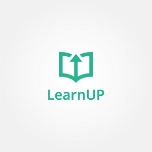 tanaka10 (tanaka10)さんの学びを通じてキャリアアップを目指す人のためのWebメディア「LearnUp」のロゴ&ファビコンへの提案