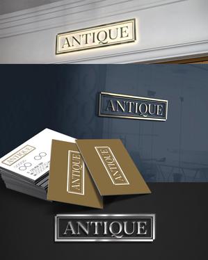 D.R DESIGN (Nakamura__)さんの新規オープンのホストクラブ「ANTIQUE」のロゴデザイン。への提案