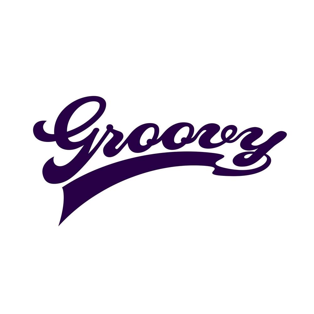 「GROOVY」のロゴ作成