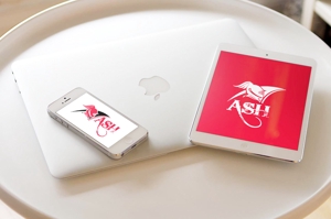 easel (easel)さんのホストクラブ「ASH」のロゴへの提案