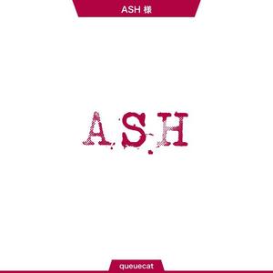 queuecat (queuecat)さんのホストクラブ「ASH」のロゴへの提案