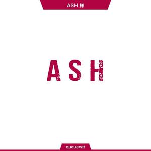 queuecat (queuecat)さんのホストクラブ「ASH」のロゴへの提案