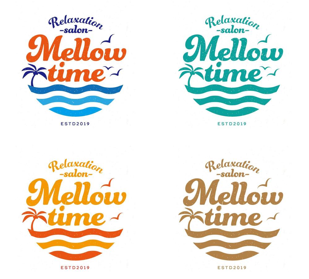 リラクゼーションサロン   「Mellow time」のロゴ