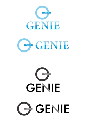 @-HOKKAIDO-SAPPORO ()さんの美容機器メーカー　株式会社GENIEのロゴと字体のデザインを依頼です。への提案