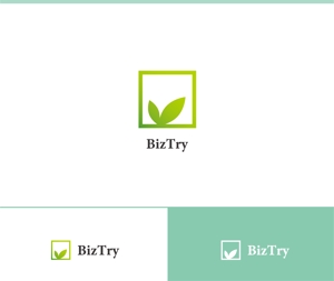 動画サムネ職人 (web-pro100)さんの不動産会社新規設立『株式会社BizTry』のロゴへの提案