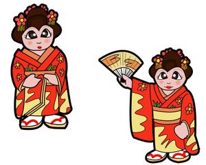 小田　一郎 (ichannel16)さんの子ども受けがする可愛いキャラクター。中国輸出用のお菓子のパッケージ用への提案