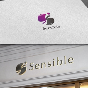 late_design ()さんのセミナー、コンサルティング運営会社「Sensible」のロゴへの提案