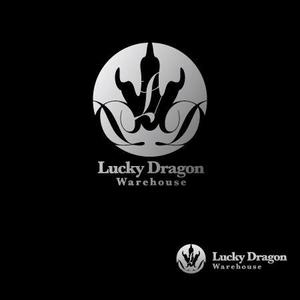 さんの「Lucky Dragon Warehouse」のロゴ作成への提案