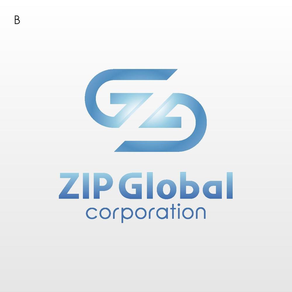 「ZIP Global corporation」のロゴ作成