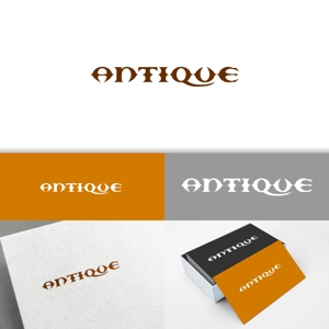 minervaabbe ()さんの新規オープンのホストクラブ「ANTIQUE」のロゴデザイン。への提案