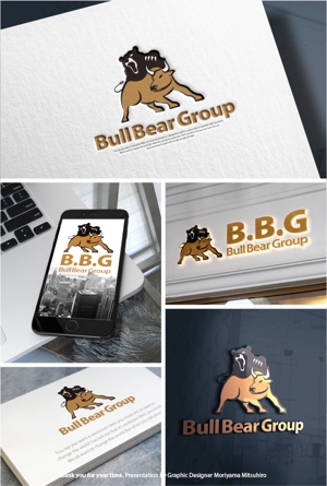 m_mhljm (m_mhljm)さんの株式会社　BullBearGroupの会社を象徴するロゴへの提案