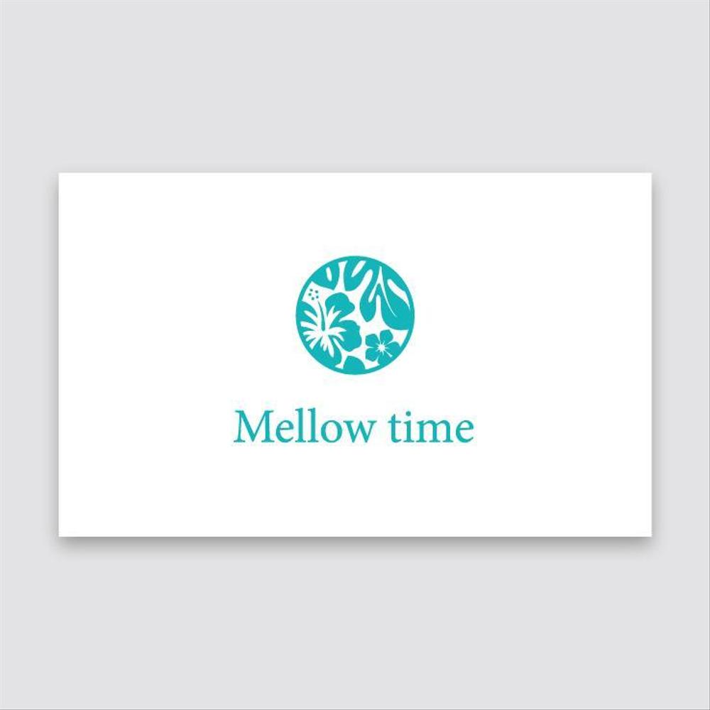 リラクゼーションサロン   「Mellow time」のロゴ