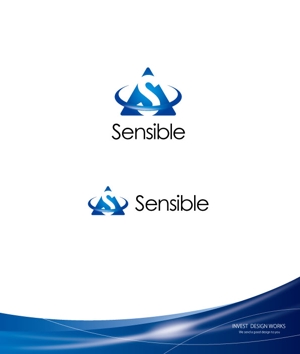 invest (invest)さんのセミナー、コンサルティング運営会社「Sensible」のロゴへの提案