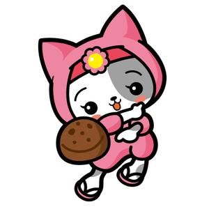 OGI (ogi--)さんの子ども受けがする可愛いキャラクター。中国輸出用のお菓子のパッケージ用への提案