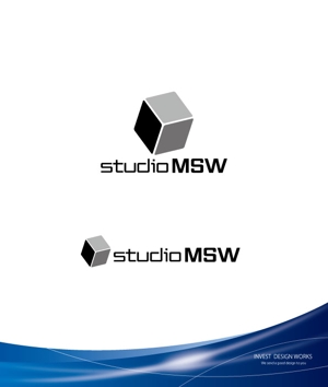 invest (invest)さんの音楽リハーサルスタジオ「studio MSW」のロゴへの提案