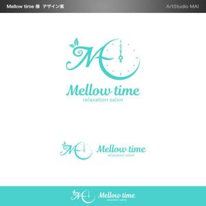 ArtStudio MAI (minami-mi-natz)さんのリラクゼーションサロン   「Mellow time」のロゴへの提案