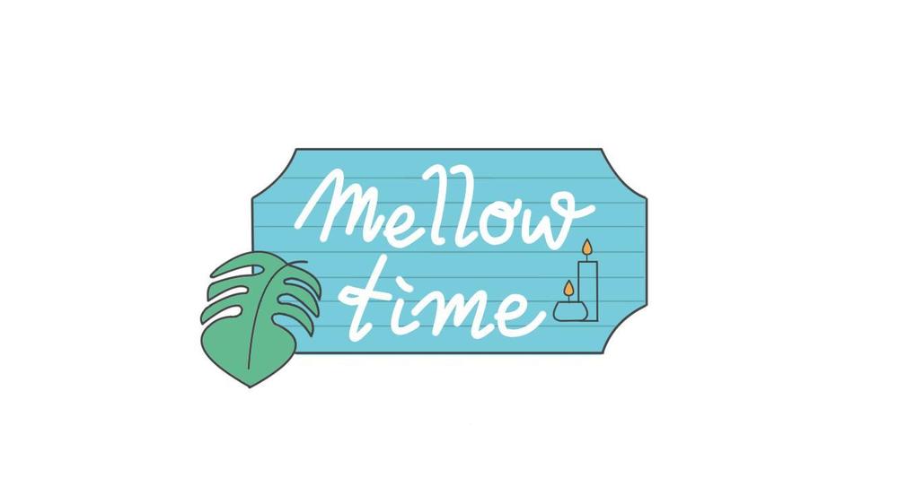 リラクゼーションサロン   「Mellow time」のロゴ