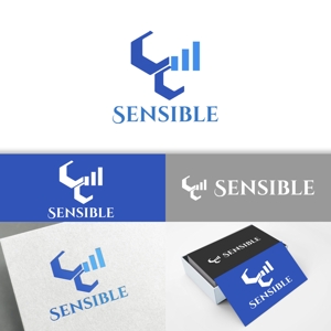 minervaabbe ()さんのセミナー、コンサルティング運営会社「Sensible」のロゴへの提案