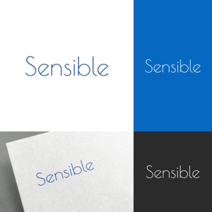 venusable ()さんのセミナー、コンサルティング運営会社「Sensible」のロゴへの提案