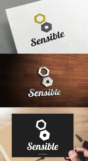 athenaabyz ()さんのセミナー、コンサルティング運営会社「Sensible」のロゴへの提案