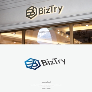 onesize fit’s all (onesizefitsall)さんの不動産会社新規設立『株式会社BizTry』のロゴへの提案
