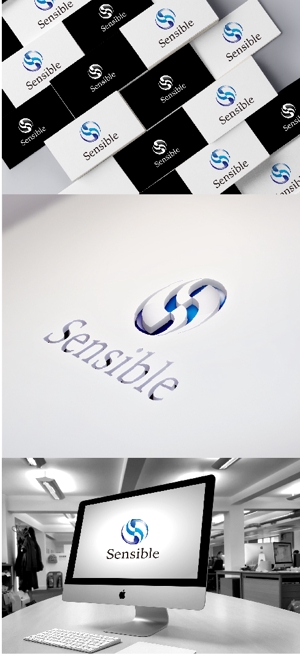 k_31 (katsu31)さんのセミナー、コンサルティング運営会社「Sensible」のロゴへの提案