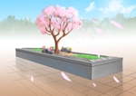 マリン (marin_0116)さんの樹木葬パンフレット用のイラストへの提案