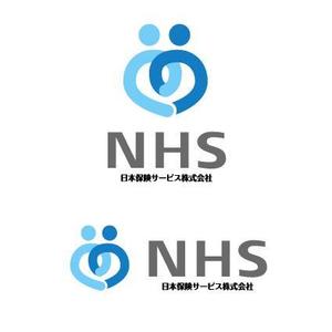 angie design (angie)さんの「ＮＨＳ（日本保険サービス株式会社）」のロゴ作成への提案