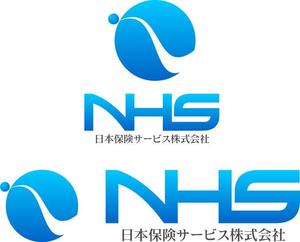 さんの「ＮＨＳ（日本保険サービス株式会社）」のロゴ作成への提案