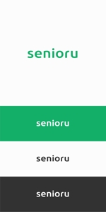 designdesign (designdesign)さんの企業名「senioru」のロゴへの提案