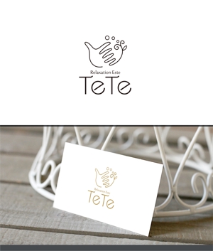 forever (Doing1248)さんのリラぐゼーションサロン「TeTe」のイラストロゴへの提案