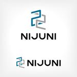 オーキ・ミワ (duckblue)さんのIT企業のロゴデザイン「NIJUNI Inc.」への提案