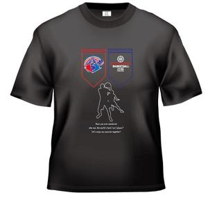 N-PLANET (N-Planet)さんのFrance ParisでのBasketballイベント配布用T-Shirtsのデザインへの提案