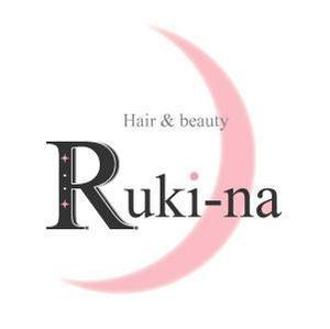 T_usagiさんの美容室、エステのトータルビューティーサロン「Hair&beauty Ruki-na」のロゴ作成への提案