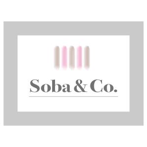 森嶋ユキ (morishima0)さんのそば店「Soba & Co.」のロゴ制作への提案