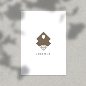 Alba (renard)さんのそば店「Soba & Co.」のロゴ制作への提案
