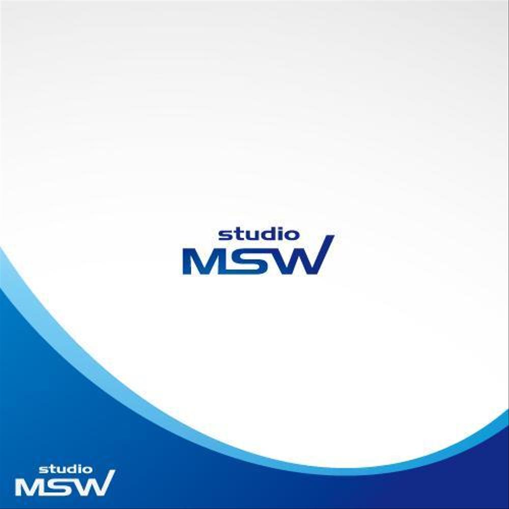 音楽リハーサルスタジオ「studio MSW」のロゴ