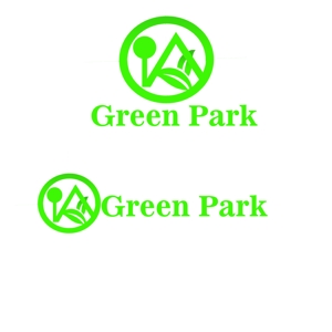 ソラオ (qcooko)さんの人気アウトドア複合施設　グリーンパーク山東のロゴへの提案