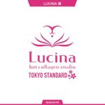 queuecat (queuecat)さんのコラーゲンスタジオ「Lucina」のロゴアレンジ依頼への提案