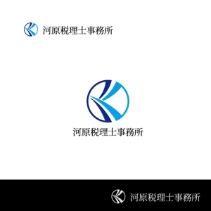 niki161 (nashiniki161)さんの河原税理士事務所のロゴへの提案