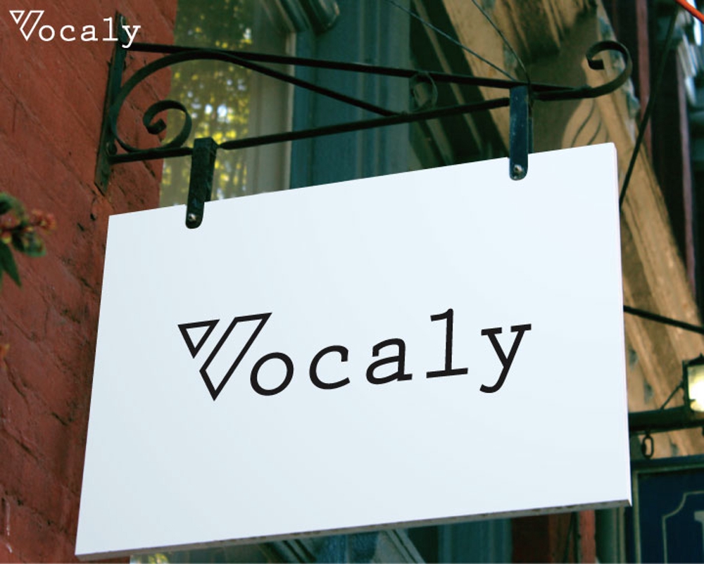 アクセサリーショップサイト「Vocaly」のロゴ