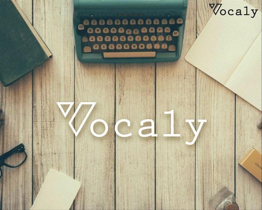 アクセサリーショップサイト「Vocaly」のロゴ