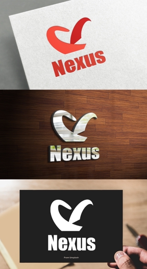 athenaabyz ()さんのカーパーツショップ「Nexus」のロゴ制作への提案