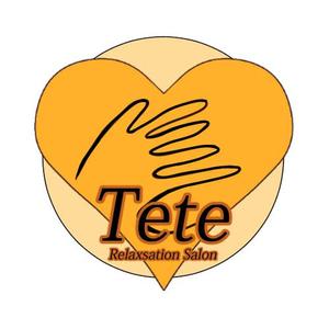 T ()さんのリラぐゼーションサロン「TeTe」のイラストロゴへの提案
